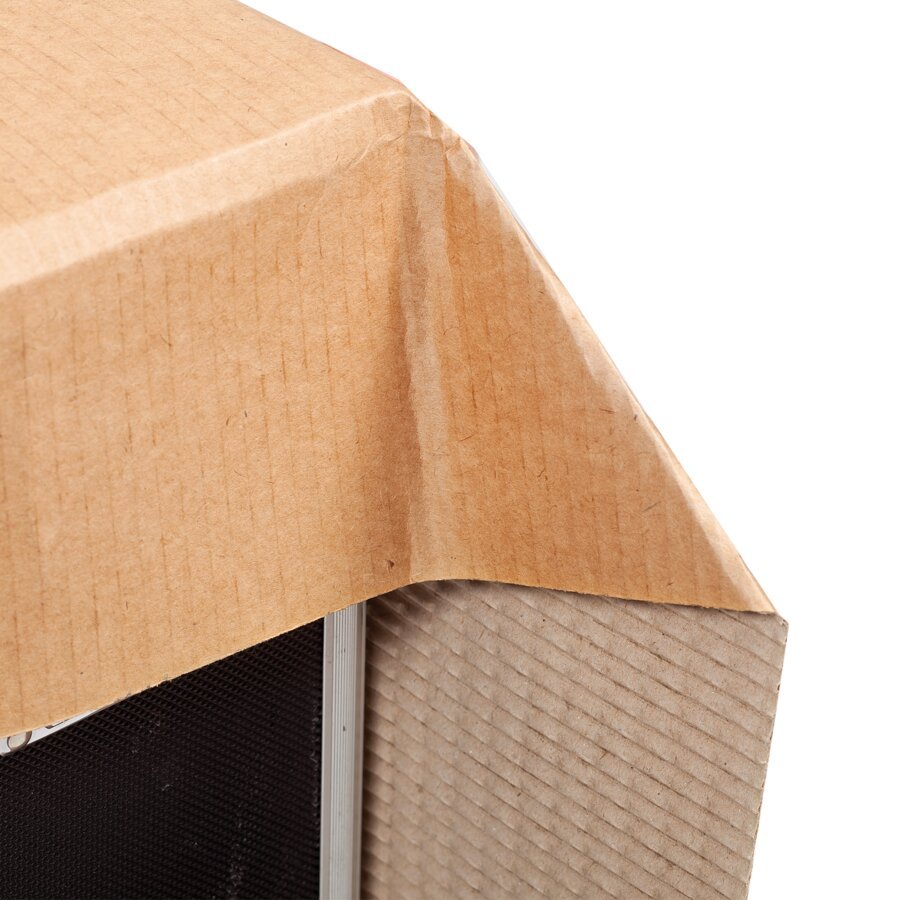 Die reifeste Papierqualitt schtzt die Ecken und Kanten Ihrer Versandware problemlos