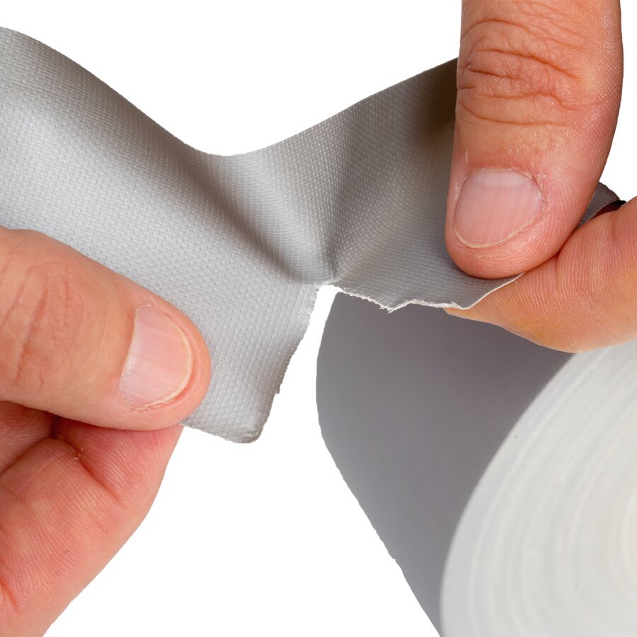 Leicht per Hand einreißbar und dadurch unkompliziert zu verarbeiten Leicht per Hand einreißbar und dadurch unkompliziert zu verarbeiten