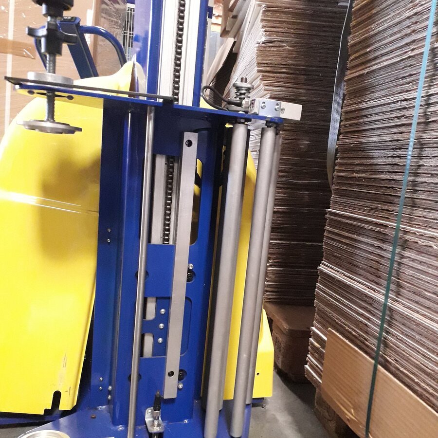 Der Stretchwickler Leonardo SP kann ortsunabhngig eingesetzt werden