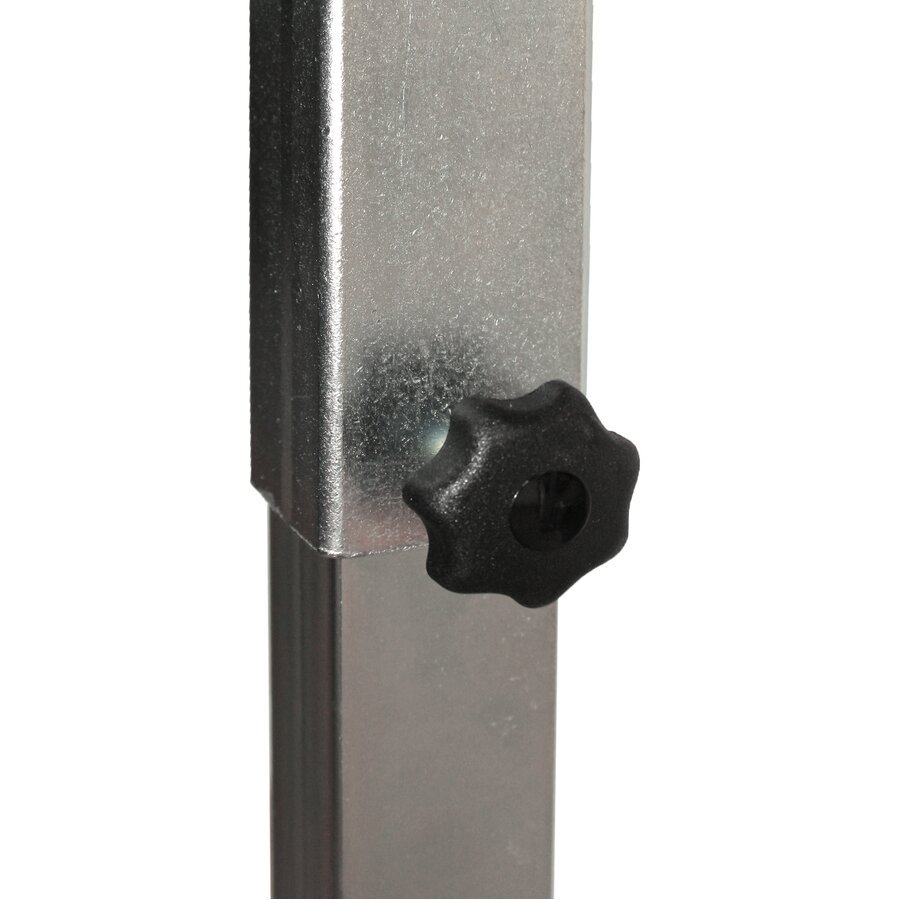 Verzinktes Kopf- und Futeil mit Sternschrauben verschraubbar