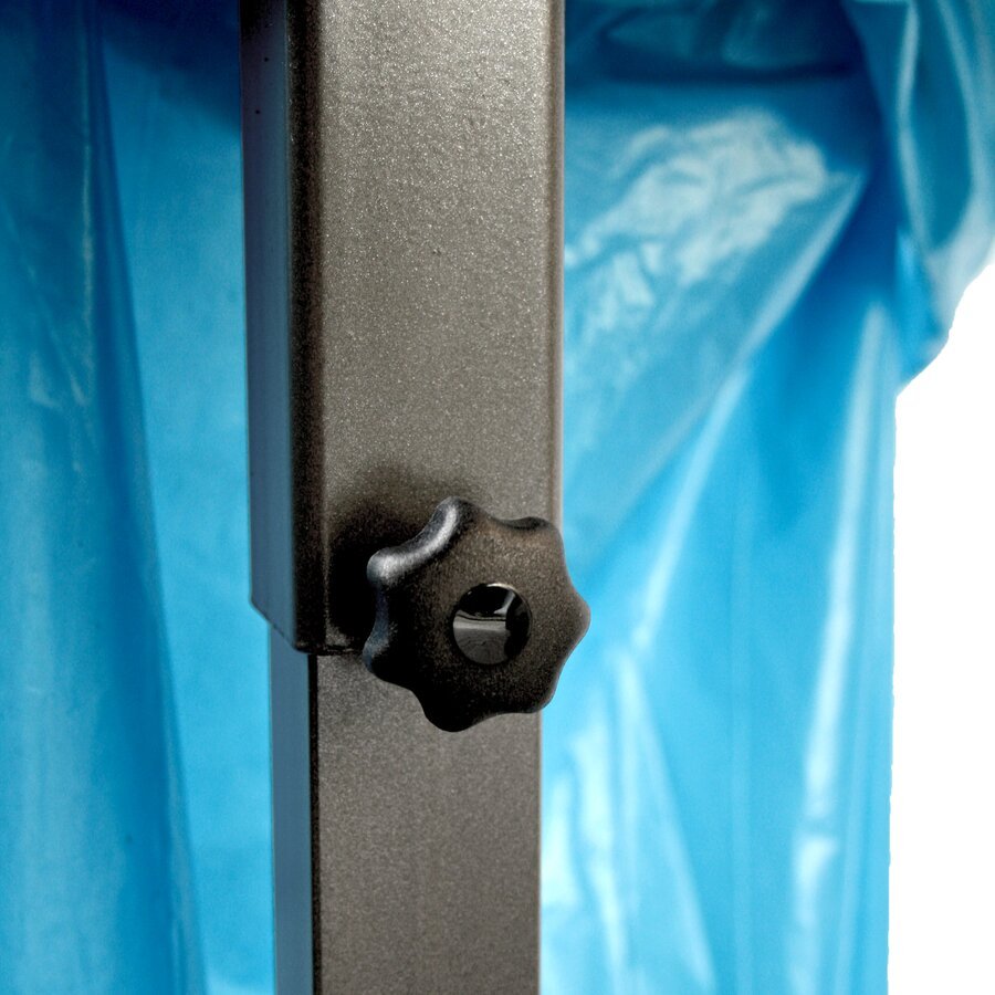 Pulverbeschichtetes Kopf- und Futeil mit Sternschrauben verschraubbar