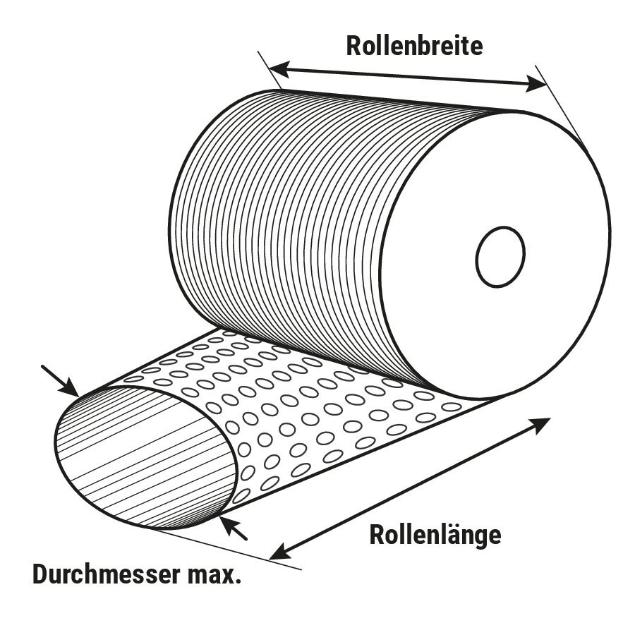 Luftpolsterschlauch, 2-lagig Luftpolsterschlauch, 2-lagig