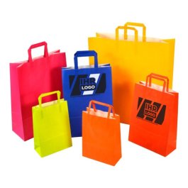 Papiertragetasche Standard Color, individuell bedruckt Papiertragetasche Standard Color, individuell bedruckt