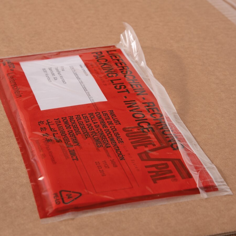 Dokumententasche mit Repetierverschluss zum mehrmaligen Öffnen und Wiederverschließen Dokumententasche mit Repetierverschluss zum mehrmaligen Öffnen und Wiederverschließen