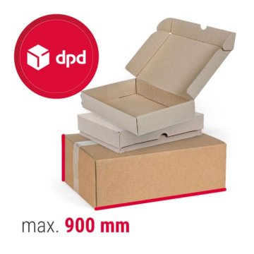 75 Kartons 450 x 350 x 200 mm Versand Schachtel Faltkarton DHL Box DPD Paket 