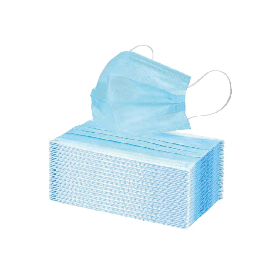 In der praktischen Spendebox mit 50 St. Einmalmasken