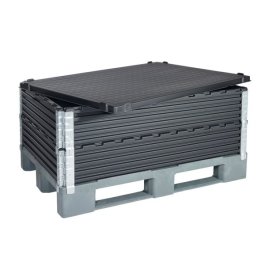 Kunststoffdeckel f�r Palettenaufsatzrahmen