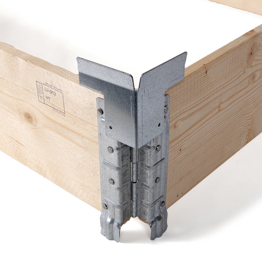 Aus verzinktem, korrosionsbestndigem Stahlblech gefertigt