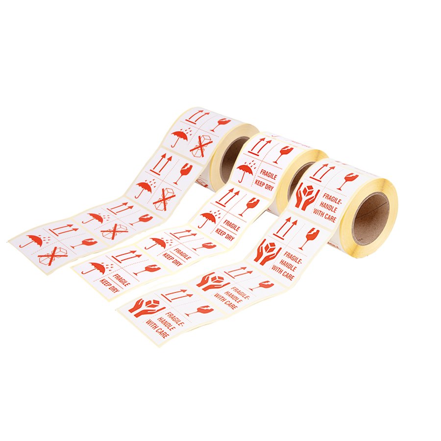 3 Rollen nebeneinander abgerolltes Klebeband