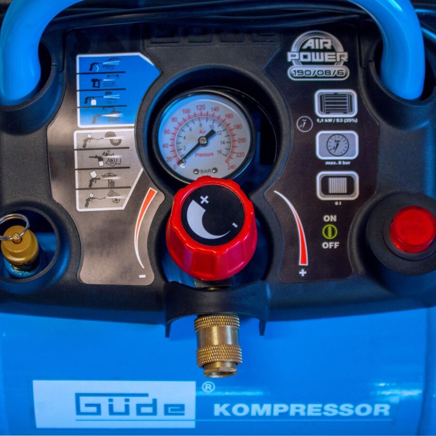 Misst den Kesseldruck und macht ihn sichtbar: Zeiger-Manometer