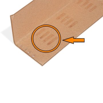 Kantenschutzleisten mit Selbstklebestreifen