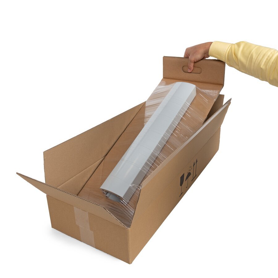 Horizontalwickler f�r flexible Packg�ter