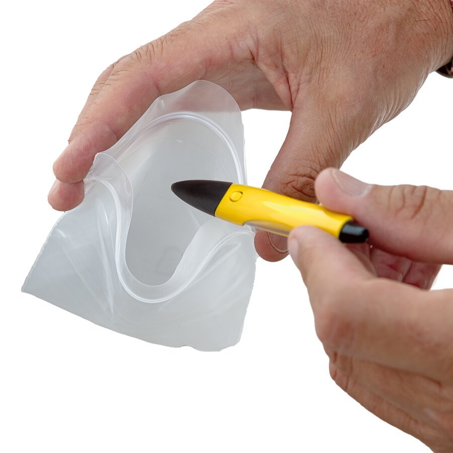 Wiederverschliebare Druckverschlussbeutel zum Aufbewahren kleiner Gegenstnde