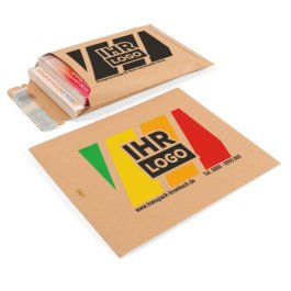 Kartonversandtaschen mit Selbstklebeverschluss, individuell bedruckt