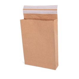 Papier-Versandtasche wiederverschliebar, individuell bedruckt