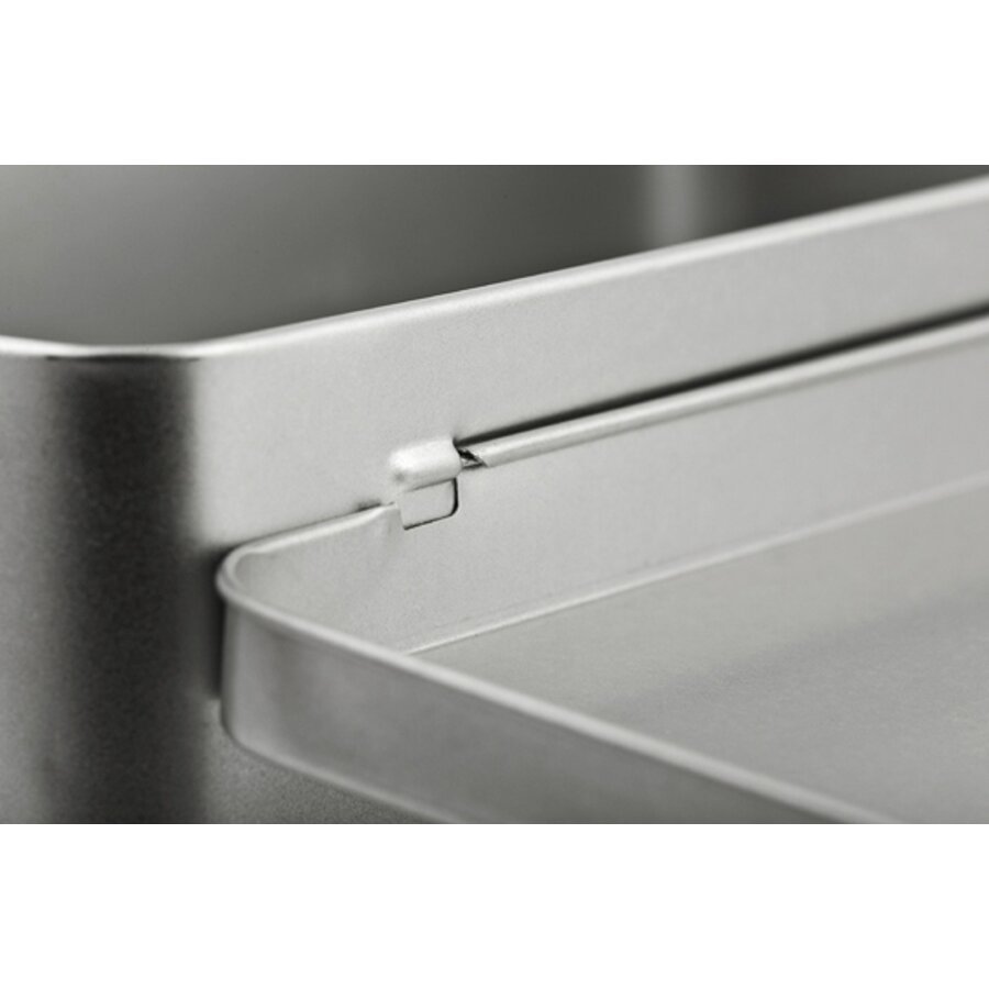 ...oder befestigten Deckeln