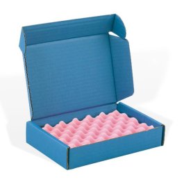 ESD-Klappschachtel mit Noppenschaum CORTRONIC