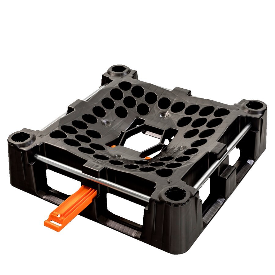 Big-Bag Paletten mit Vorrichtung fr Rastkopfstnder (separat erhltlich)