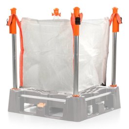 Rastkopfständer für Big Bag Paletten Rastkopfständer für Big Bag Paletten