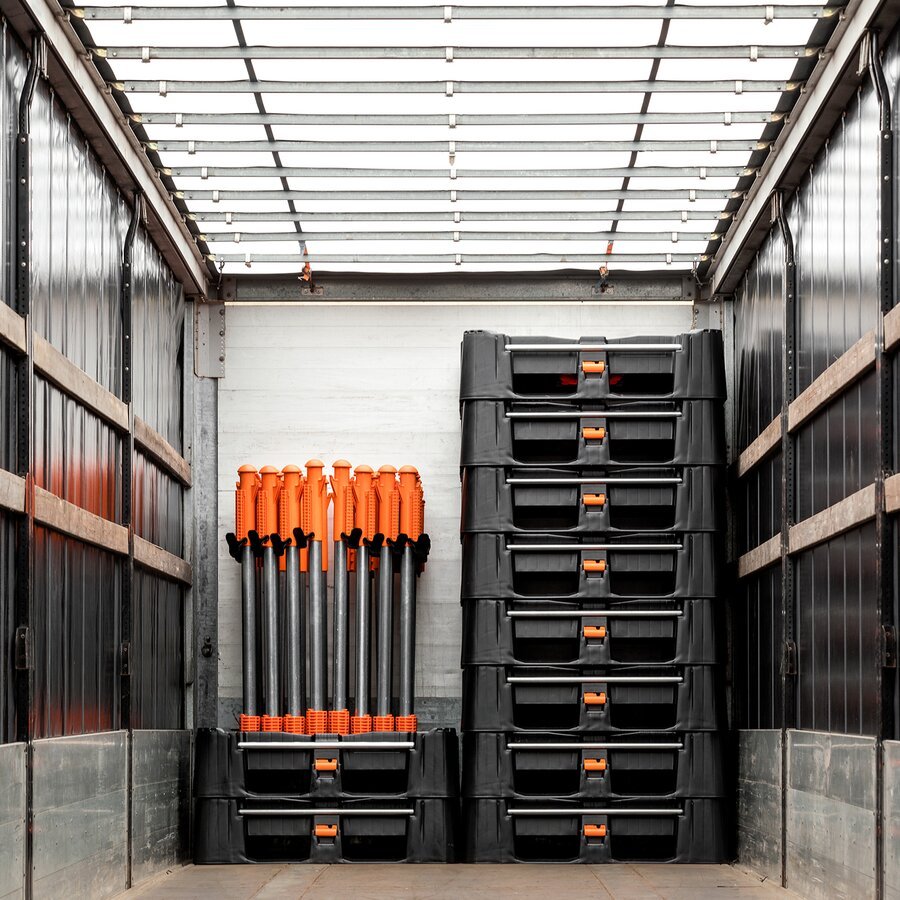 Platzsparende Lagerung mglich