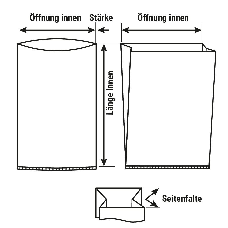 Bioabfall-Beutel, kompostierbar