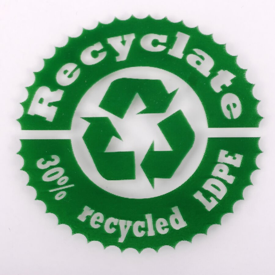 30 % LDPE-Recyclingmaterial