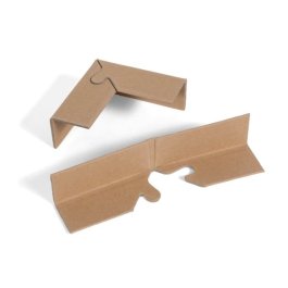 Schutzecke aus Vollpappe, mit Puzzle-Arretierung
