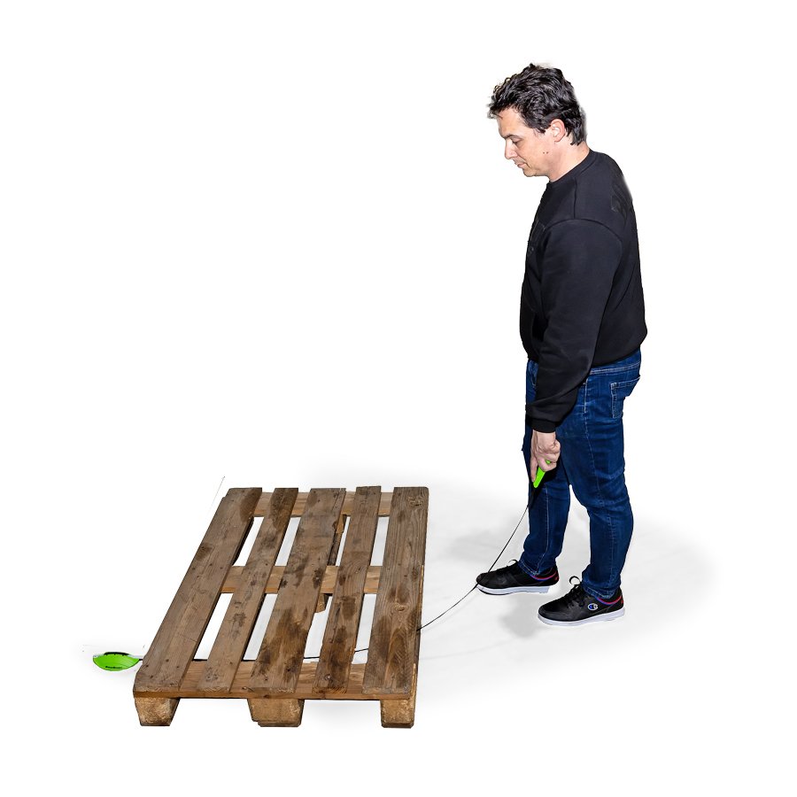 Ergonomisches Arbeiten mit dem Stab ist leicht und schnell mglich