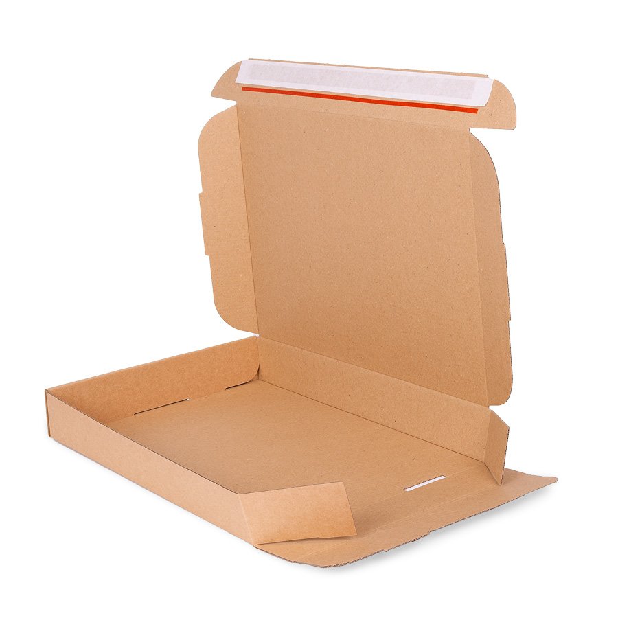 Schachtel halb zusammengebaut als Visualisierung fr schnellen Aufbau