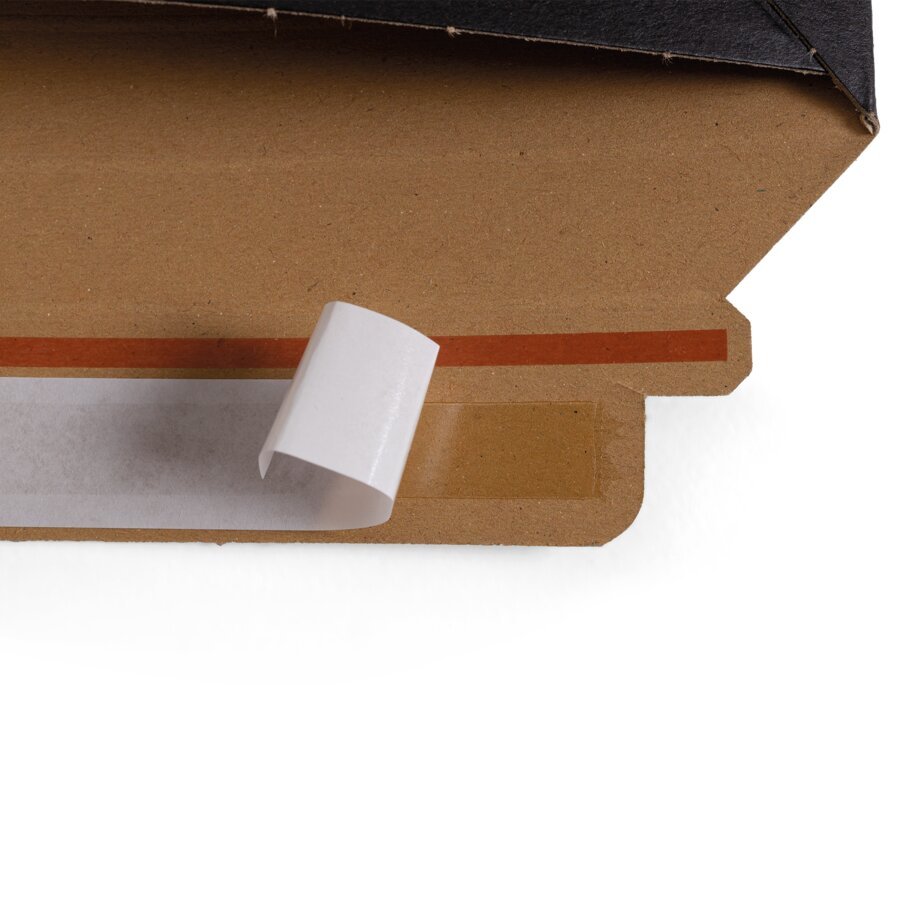 Selbstklebeverschluss und Aufrei�faden erlauben ein schnelles Schlie�en und �ffnen der Versandtasche