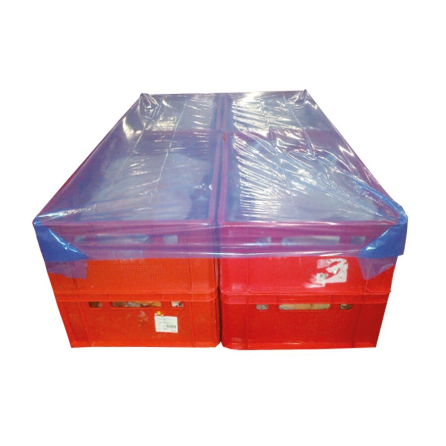 Die Folienhauben bieten optimalen Schutz