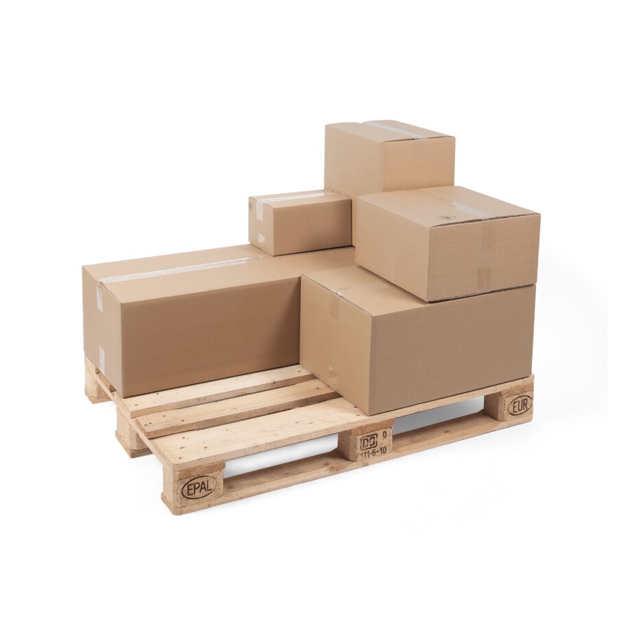 Palettenkarton speziell fr Paletten mit EURO-Ma