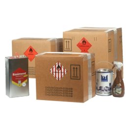 Gefahrgutkarton aus Wellpappe, mit UN-Kennzeichnung