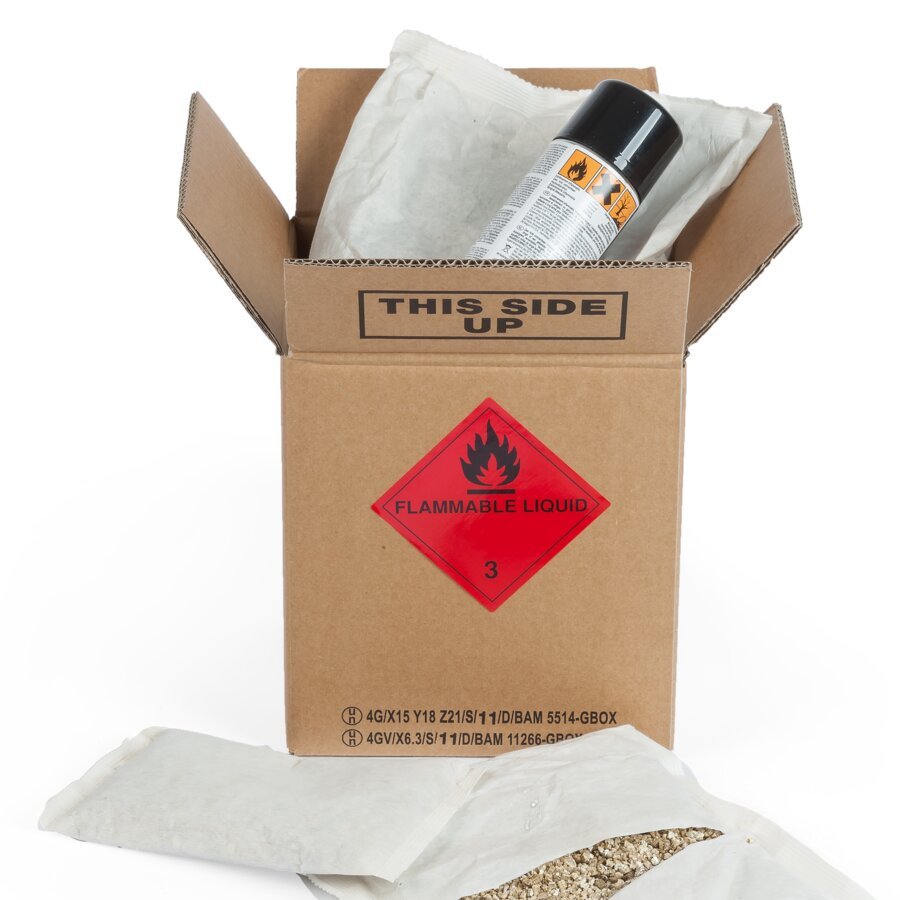 Diese Gefahrgutkartons sind UN-zertifiziert und dank ihren Modulgren speziell fr Europaletten geeignet