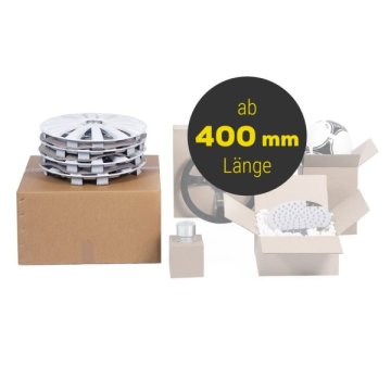 Kartons mit quadratischem Grundmaß ab 400 mm Länge
