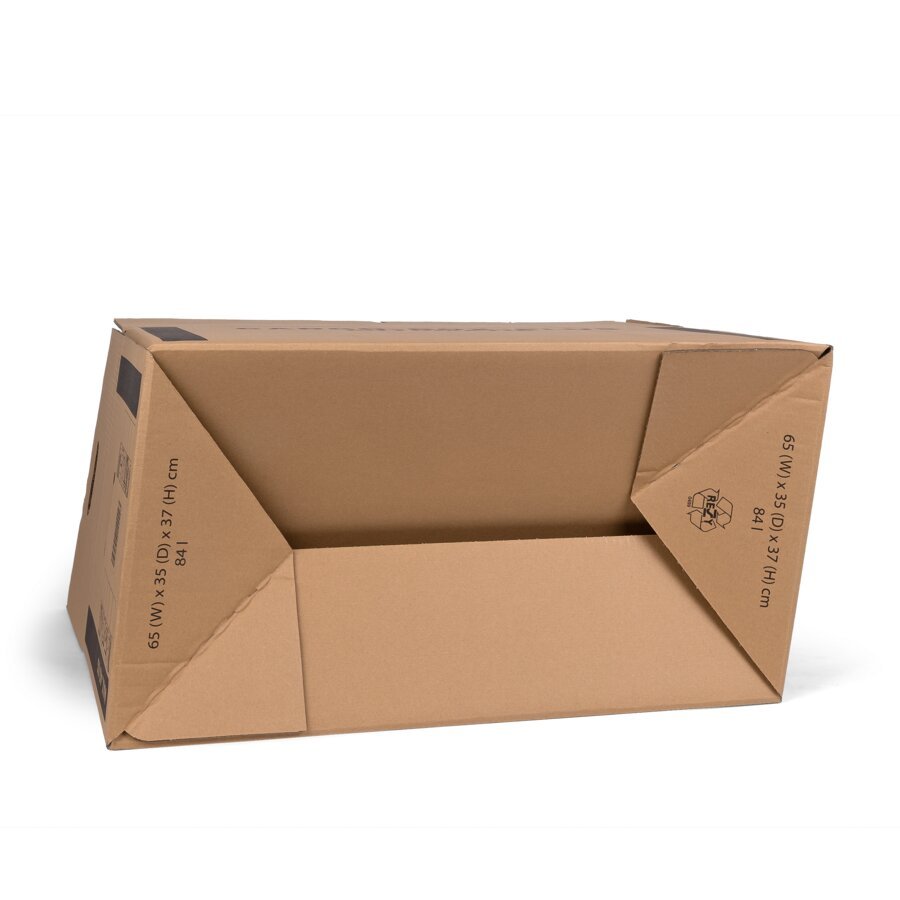 ...und der Karton damit fertig zum Befllen