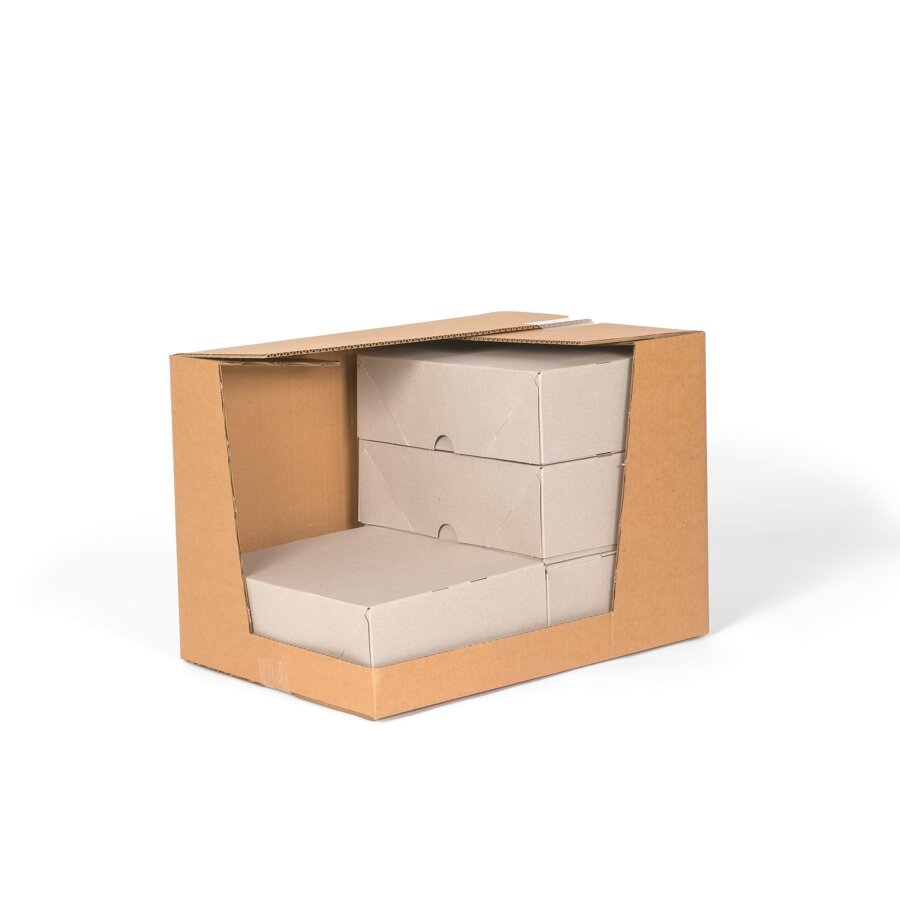 Ideale Unterverpackung fr Versandkartons