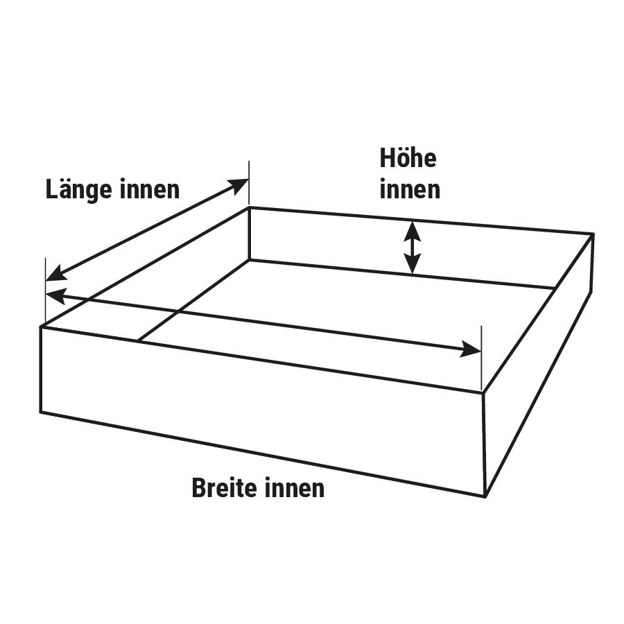Stülpdeckelkarton aus Vollpappe mit kurzem Deckel Stülpdeckelkarton aus Vollpappe mit kurzem Deckel