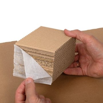 Packelemente aus Papier f&uuml;r Polsterung & Fixierung