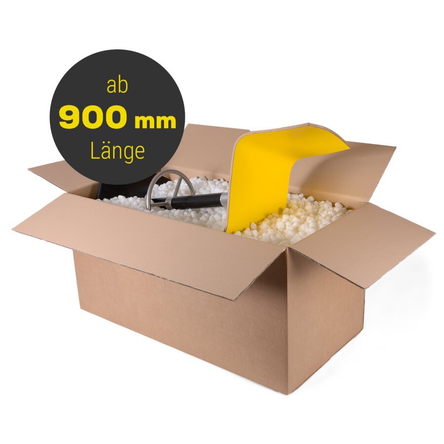 1- und 2-wellige Wellpapp-Faltkartons in unterschiedlichen Größen ab 900 mm Länge 1- und 2-wellige Wellpapp-Faltkartons in unterschiedlichen Größen ab 900 mm Länge