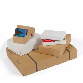 Stülpdeckelkarton aus Wellpappe