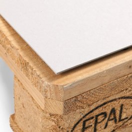 Zwischenlage aus Vollpappe fr Paletten
