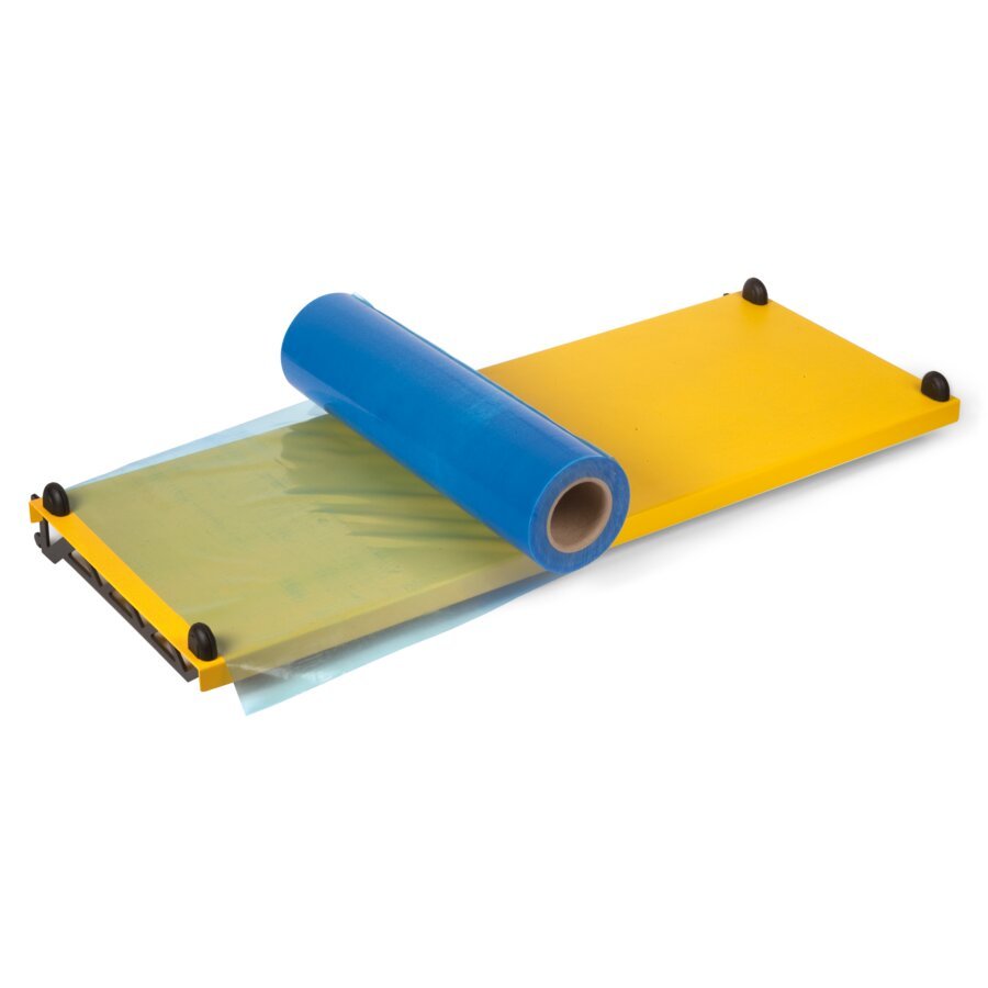 Die Haftschutzfolie l�sst sich leicht abrollen und ist r�ckstandsfrei wieder entfernbar