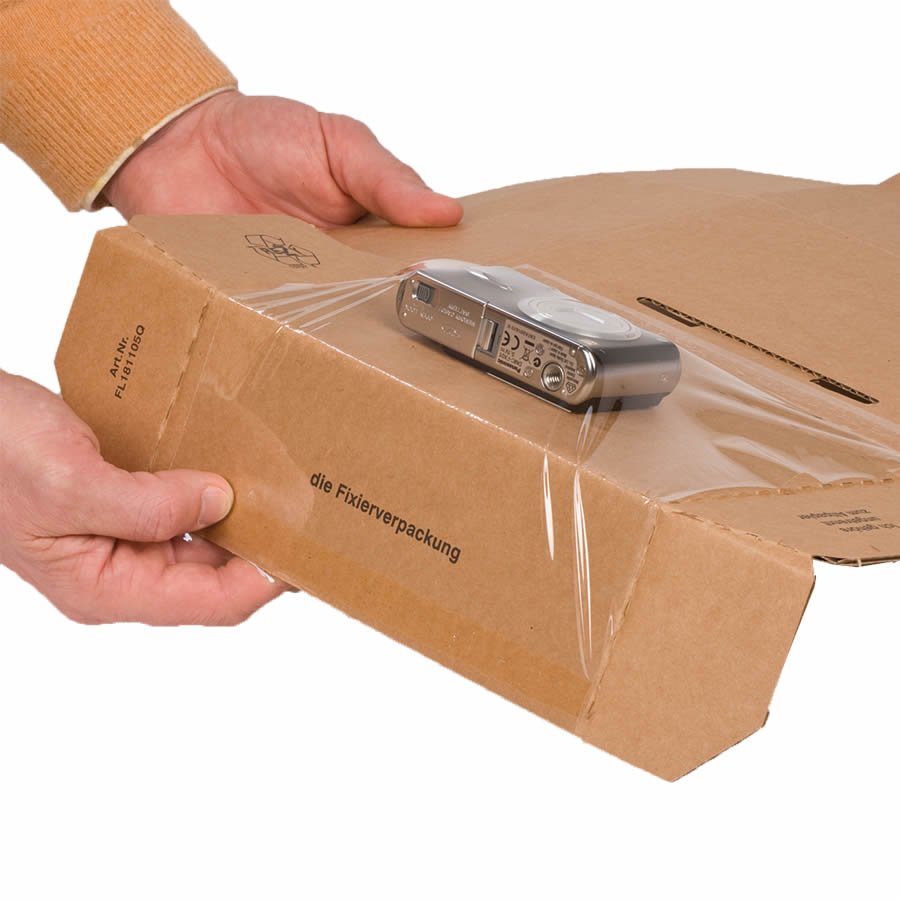 ... Seitenklappe nach unten spannen...