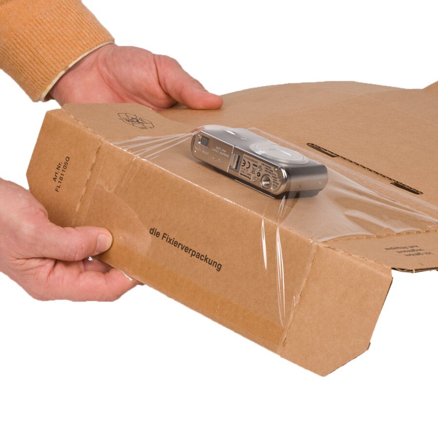 ... Seitenklappe nach unten spannen...