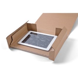 Folien-Fixierverpackung fr Tablet und Smartphone, Tabletverpackung