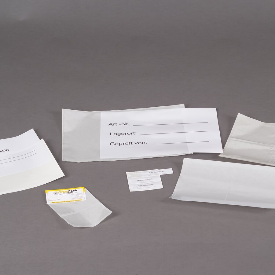 Sichttaschen selbstklebend Sichttaschen selbstklebend