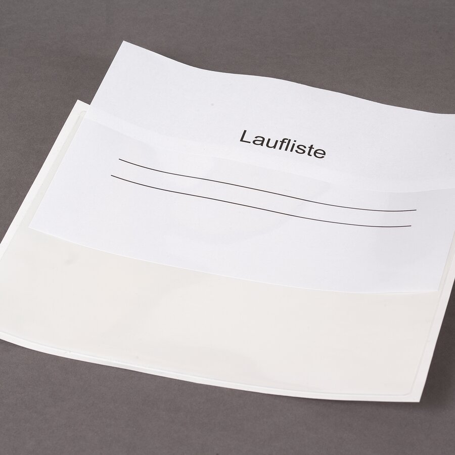 Sichttaschen selbstklebend, lange Seite offen Sichttaschen selbstklebend, lange Seite offen