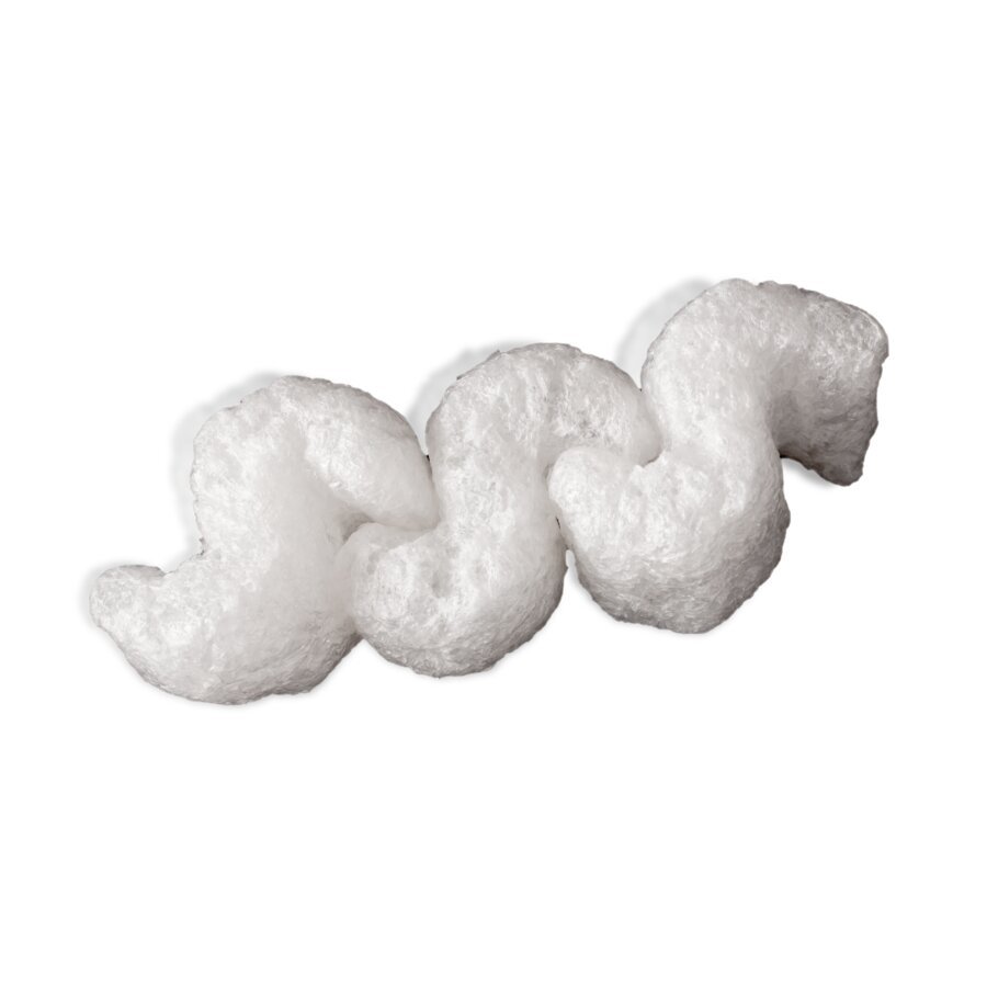 Durch die clevere S-Form verhaken sich die Chips ineinander und verhindern so einen 