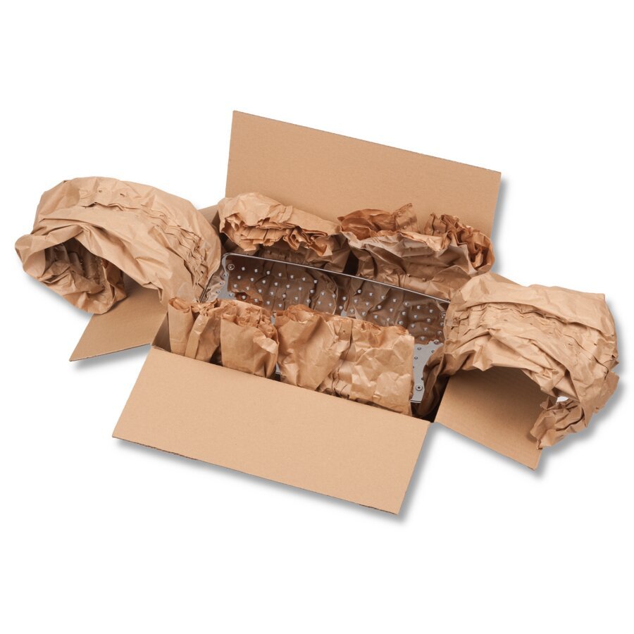 Zuschnitt Papierpolster zum Auspolstern